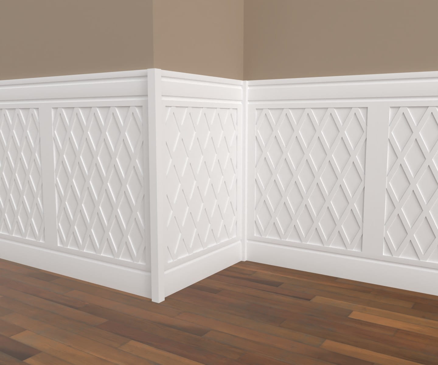 Wandvertäfelung - Diamant