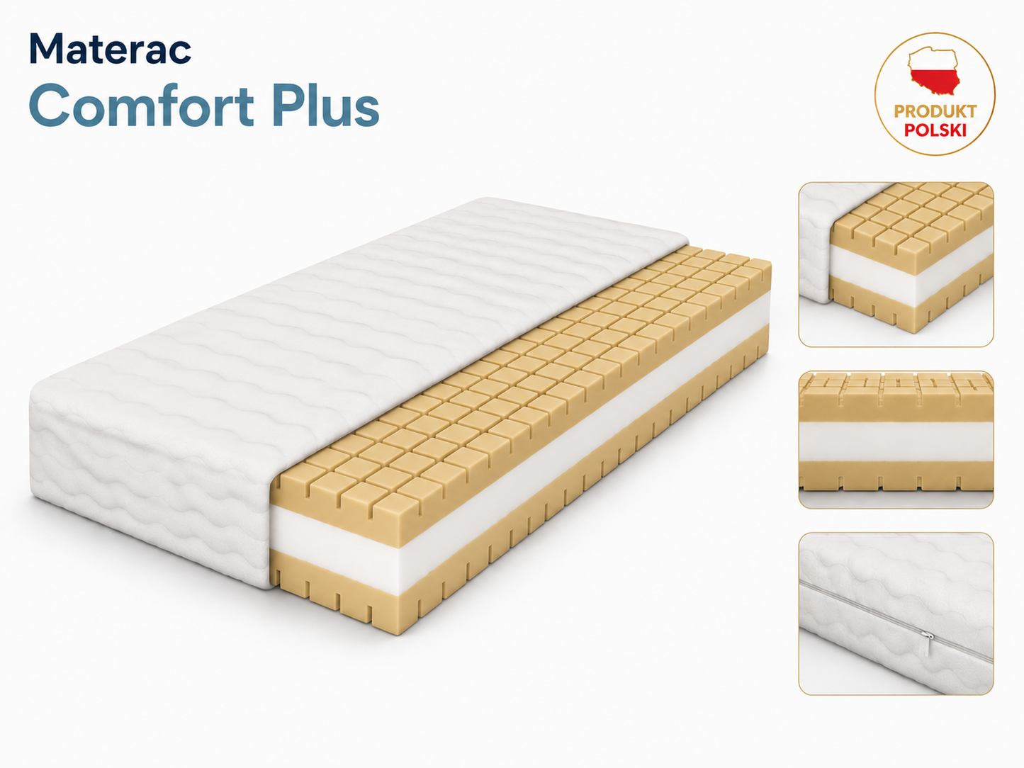 Comfort Plus Matratze – Komfortschaummatratze für Montessori-Betten
